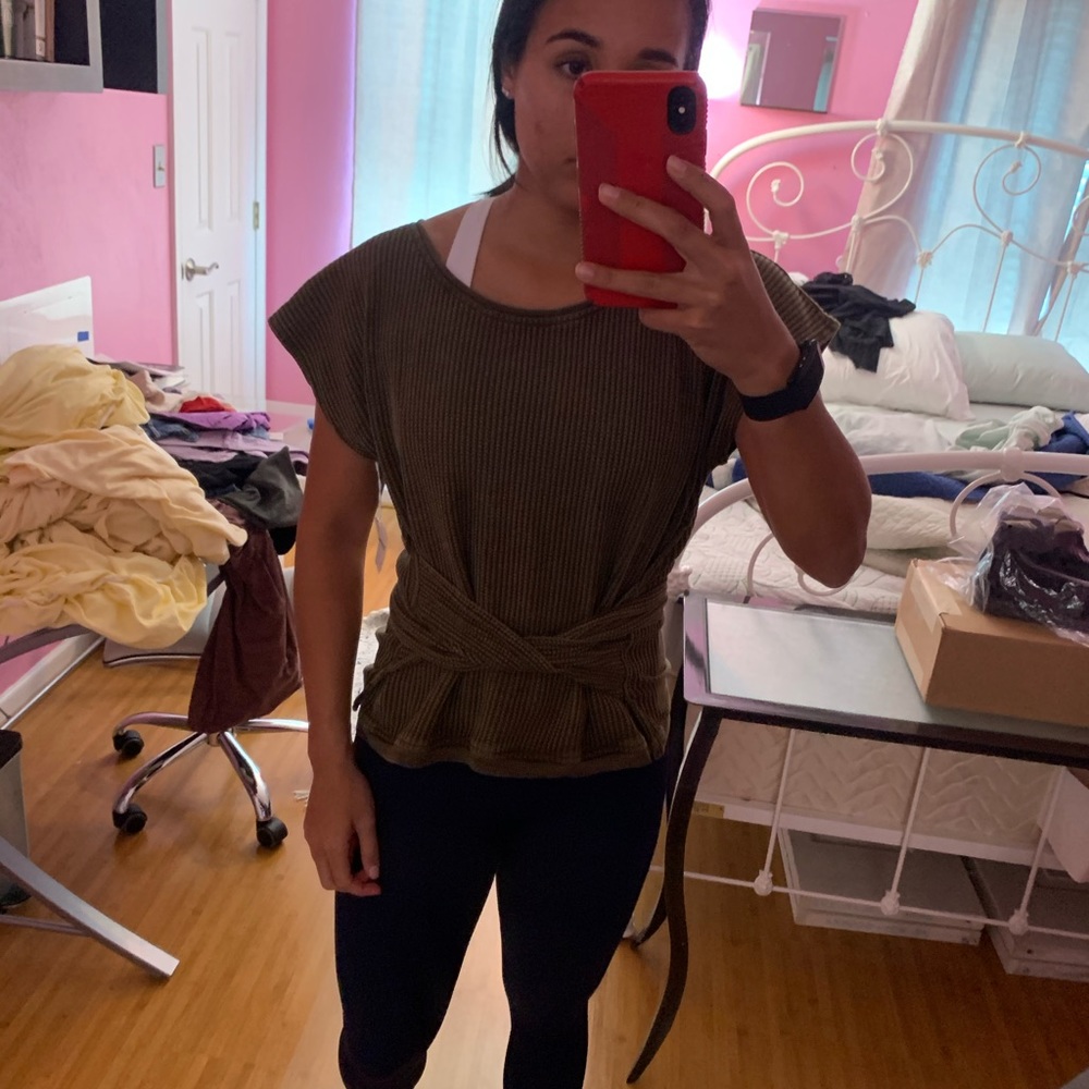 NWT Free People Wrap Top